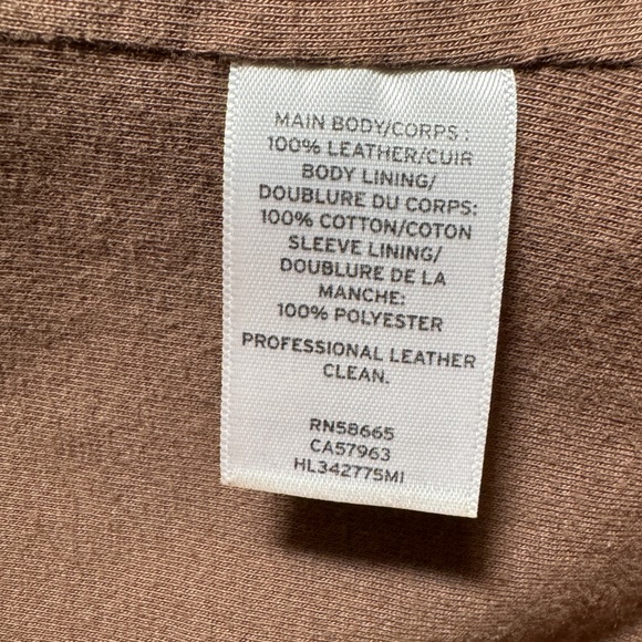 Hinge leather jacket - Picture 4 of 8